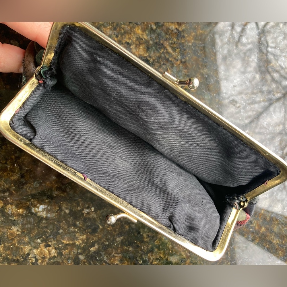 Vintage Patchwork Leather Clutch - image 4